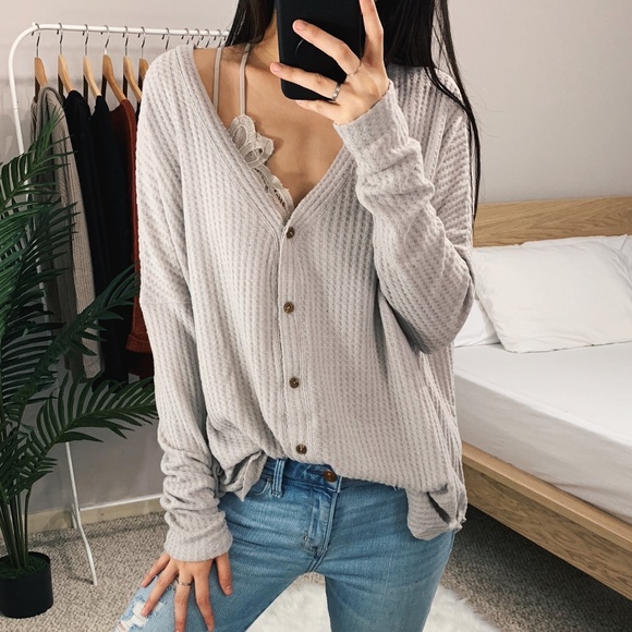 felicias Tops - 🆕 Vanessa - Lilac Oversized Thermal Top